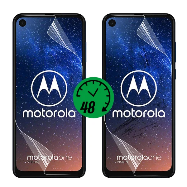 Auto Repair hydrogel protector for Motorola One Vision, front shell 1