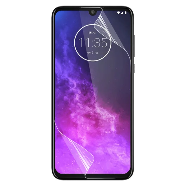 Anti-Shock Hydrogel Protector for Motorola Moto One Zoom, front shell 2