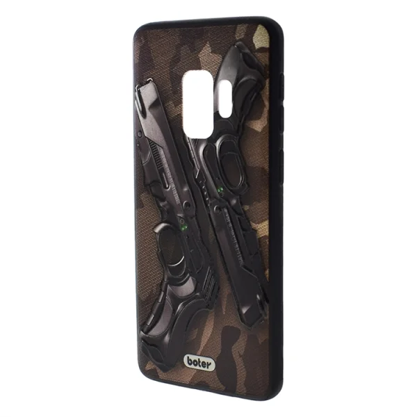 Пластмасов гръб Boter за Samsung Galaxy S9 G960, Пистолети 2