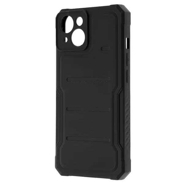 Shockproof Protector Case for iPhone 14, Black 2