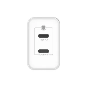 Зарядно 220V Prestico F16, 2xUSB-C, PD, 40W, Бял 4