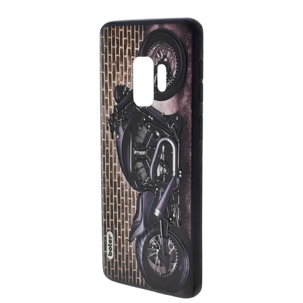 Пластмасов гръб Boter за Samsung Galaxy S9 G960, Мотоциклетист 2
