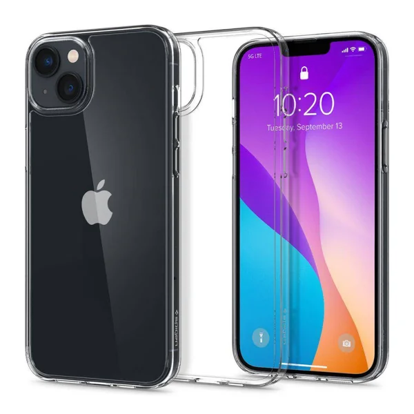 Калъф Spigen Airskin Hybrid за iPhone 14, ACS05032, 8809811865103, Прозрачен 1