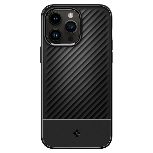 Spigen Core Armor Case for iPhone 14 Pro Max, Matte, ACS04634, 8809811861884, Black 2