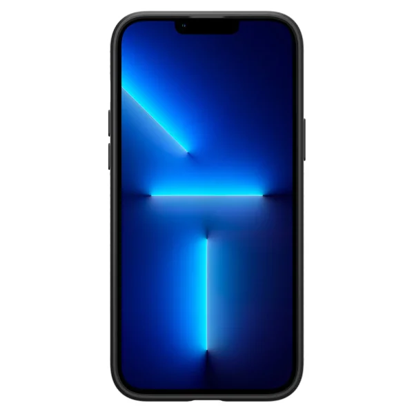Удароустойчив Калъф Spigen Liquid Air за iPhone 13 Pro Max, Матов, ACS03201, Matte, Черен 3