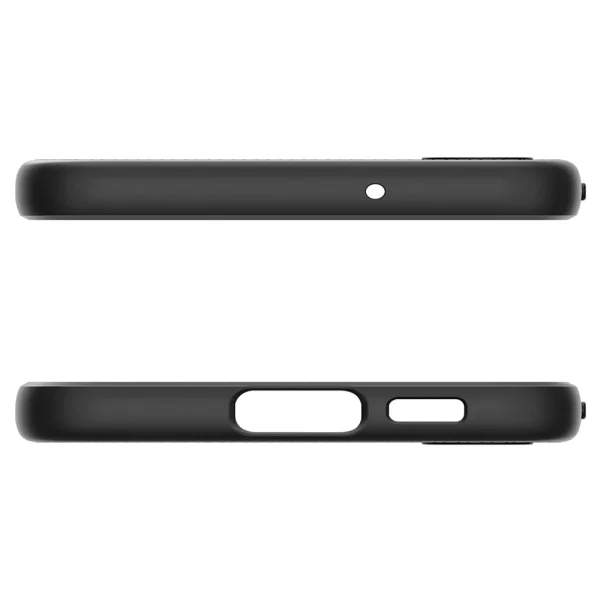 Shockproof Case Spigen Liquid Air for Samsung Galaxy S23 Plus, ACS05666, Matte, Black 3