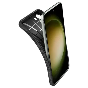 Shockproof Case Spigen Liquid Air for Samsung Galaxy S23, ACS05712, Matte, Black 5