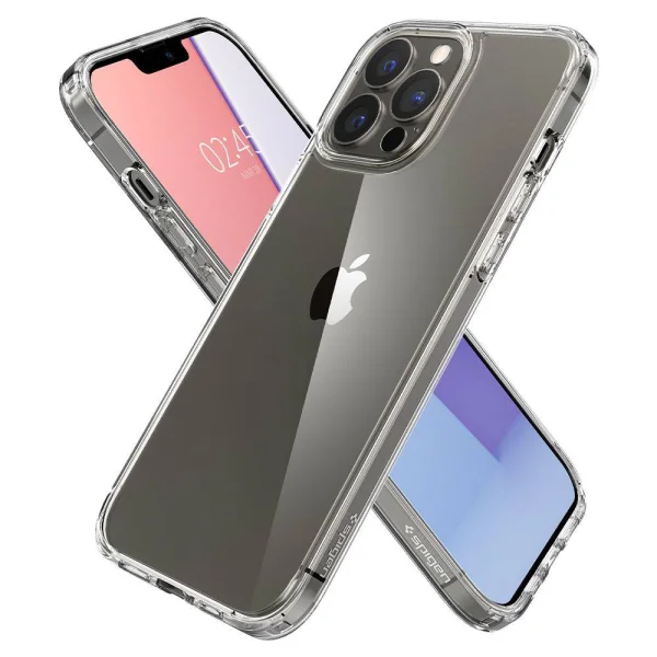 Spigen Ultra Hybrid Shockproof Case for iPhone 14 Pro Max, ACS04816 , Matte, Transparent 2