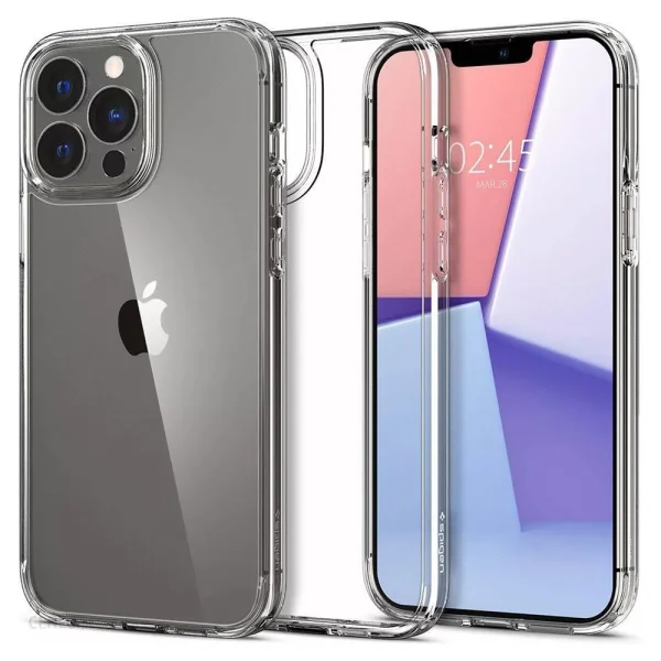 Spigen Ultra Hybrid Shockproof Case for iPhone 14 Pro Max, ACS04816 , Matte, Transparent 1