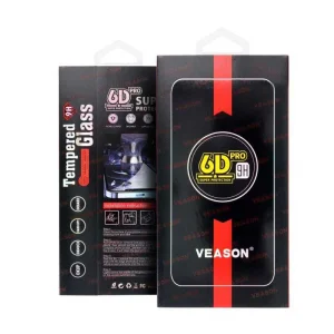 Стъклен протектор Veason 6D Pro Full Glue Redmi 9A, черен 3