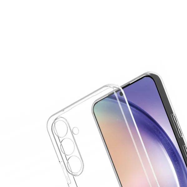 2mm Silicone Case for Samsung Galaxy A34 5G, transparent 2