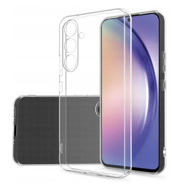 2mm Silicone Case for Samsung Galaxy A34 5G, transparent 1