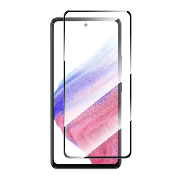 Стъклен Протектор 5D Full Glue за Samsung Galaxy A54 5G, Черен 1