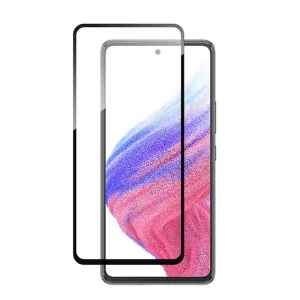 Стъклен Протектор 5D Full Glue за Samsung Galaxy A54 5G, Черен 3