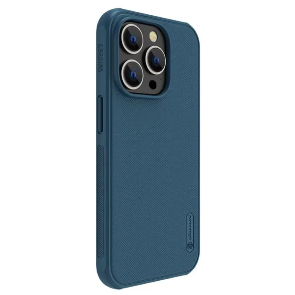 Nillkin case for iPhone 14 Pro, Super Frosted, 6902048248106, Blue 2