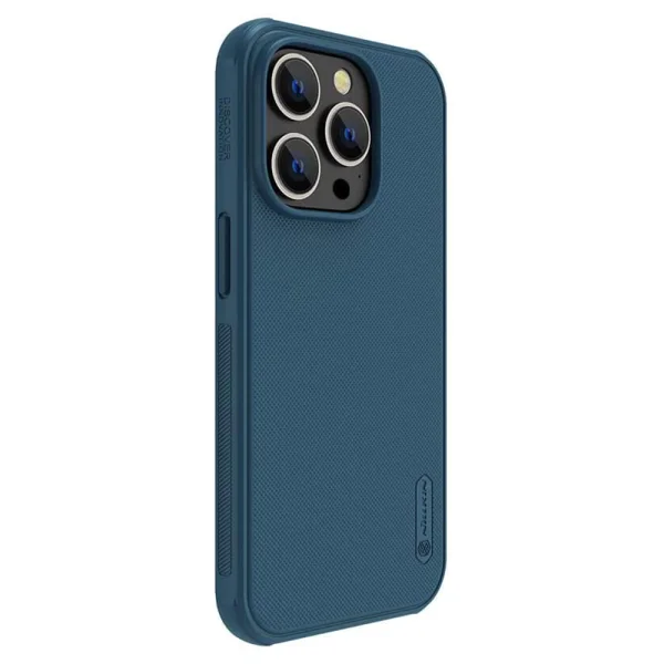 Nillkin case for iPhone 14 Pro Max, Super Frosted, 6902048248182, Blue 3