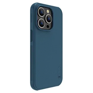 Nillkin case for iPhone 14 Pro Max, Super Frosted, 6902048248182, Blue 3