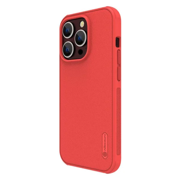 Nillkin Case for iPhone 14 Pro Max, Super Frosted, 6902048248199, Red 2