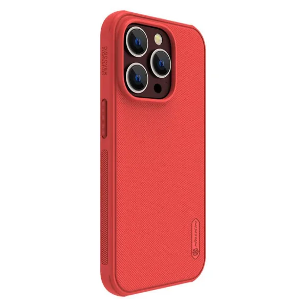 Nillkin Case for iPhone 14 Pro Max, Super Frosted, 6902048248199, Red 3