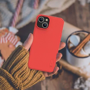 Nillkin case for iPhone 14, Super Frosted, 6902048248076, Red 6