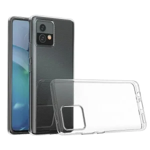 Силиконов калъф 1mm за Motorola Moto G72, прозрачен 3