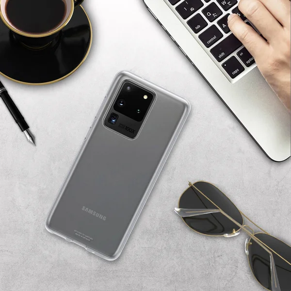 Калъф Samsung за Samsung Galaxy S20 Ultra, Clear Cover, 8806090274343, Прозрачен 4