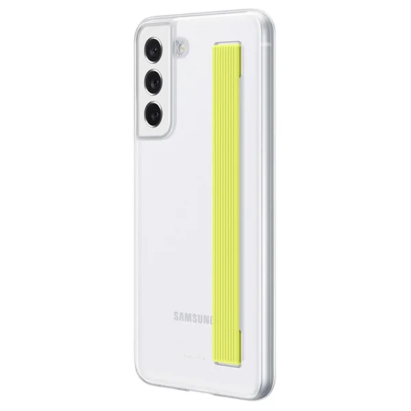 Калъф Samsung за Samsung Galaxy S21 FE , Clear Strap Cover, 8806092653252, Бял 3