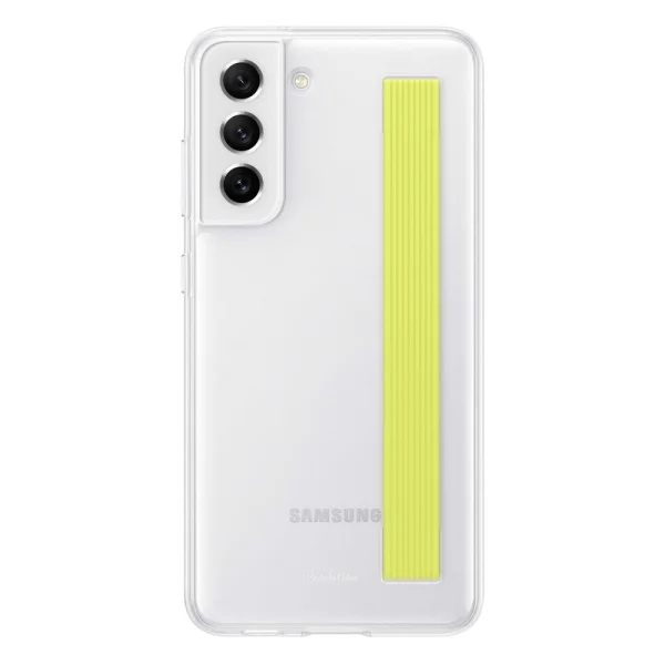 Калъф Samsung за Samsung Galaxy S21 FE , Clear Strap Cover, 8806092653252, Бял 2