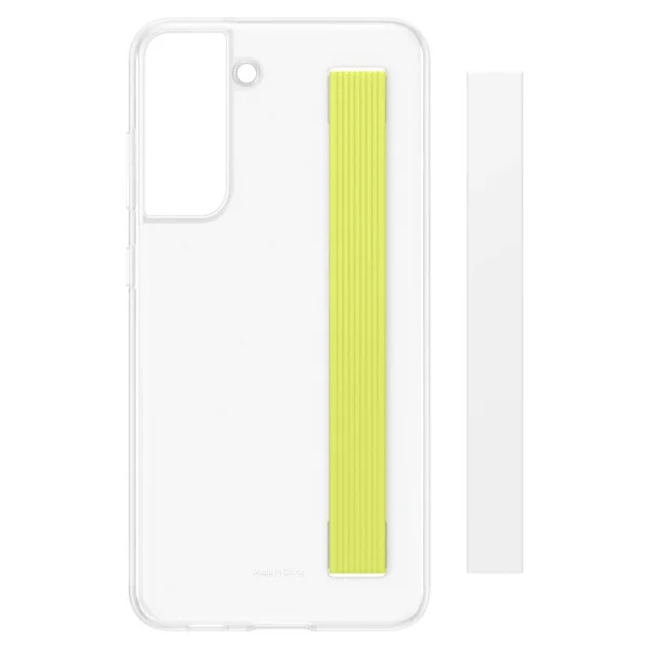 Калъф Samsung за Samsung Galaxy S21 FE , Clear Strap Cover, 8806092653252, Бял 1