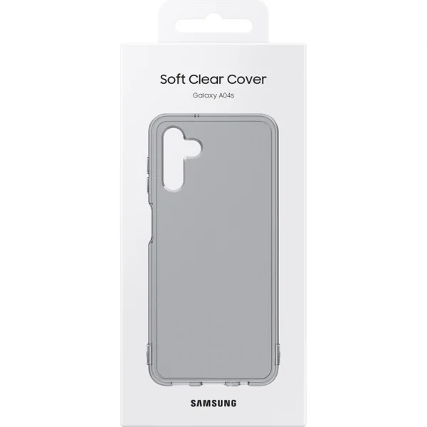 Калъф Samsung Soft Clear Cover за Samsung Galaxy A13 5G / A04s, 8806094619119, черен 5