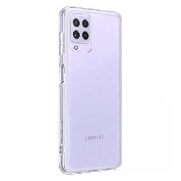 Калъф Samsung Soft Clear Cover за Samsung Galaxy A22 4G, EF-QA225TBE, Прозрачен 3