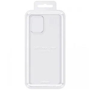 Калъф Samsung Soft Clear Cover за Samsung Galaxy A22 4G, EF-QA225TBE, Прозрачен 4