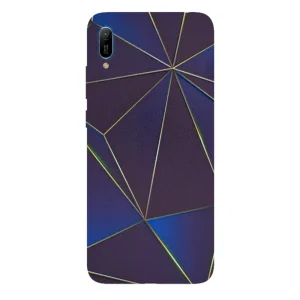 Фолио протектор за гърба на Huawei Y6 2019, триъгълници