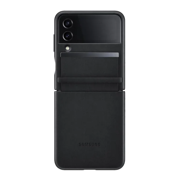 Калъф Samsung Leather Cover за Samsung Galaxy Z Flip 4, EF-VF721LBE 1