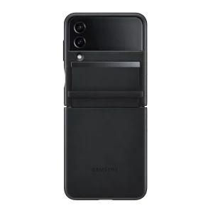 Калъф Samsung Leather Cover за Samsung Galaxy Z Flip 4, EF-VF721LBE