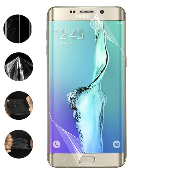 Hydrogel protector for Samsung Galaxy S6 Edge Plus, front shell 1