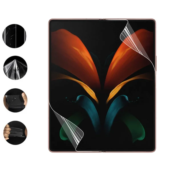 Хидрогел протектор за Samsung Galaxy Z Fold 2, front shell 1