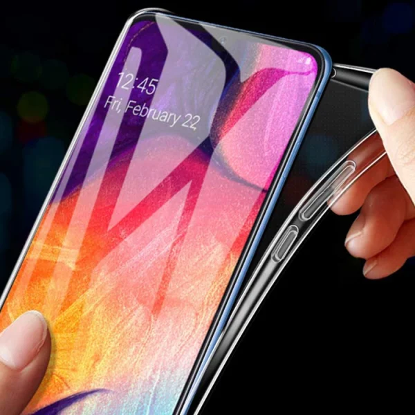 Силикон Ултра Слим 0.5mm за Samsung Galaxy A50, Прозрачен 2