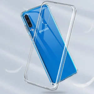 Силикон Ултра Слим 0.5mm за Samsung Galaxy A50, Прозрачен 3