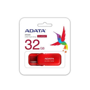 Флаш памет ADATA, 32GB, UV240, червен 4