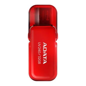 Флаш памет ADATA, 32GB, UV240, червен
