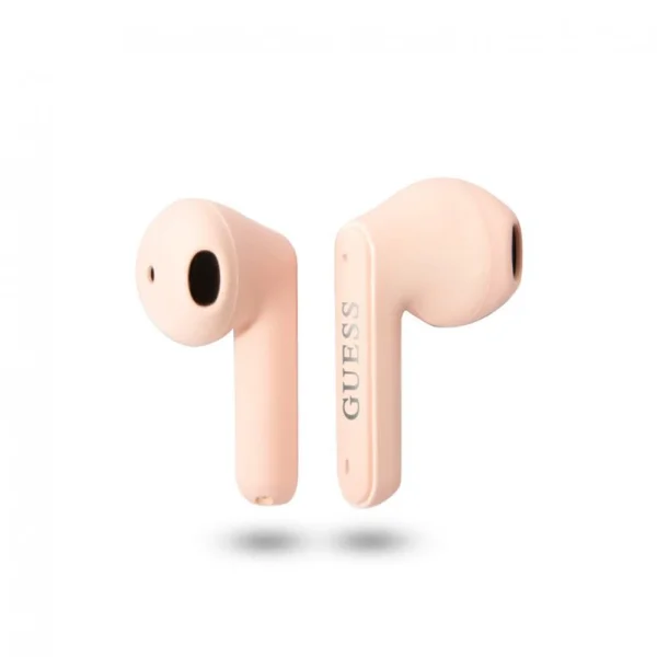 Guess True Wireless Triangle Logo BT5.2 Headphones, GUTWST82TRP, Pink, TWS, 3666339099374 2