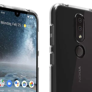 Silicone back cover for Nokia 4.2, Transparent 5
