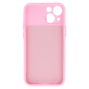 Silicone case Camshield Soft for iPhone 14, Light Pink 3