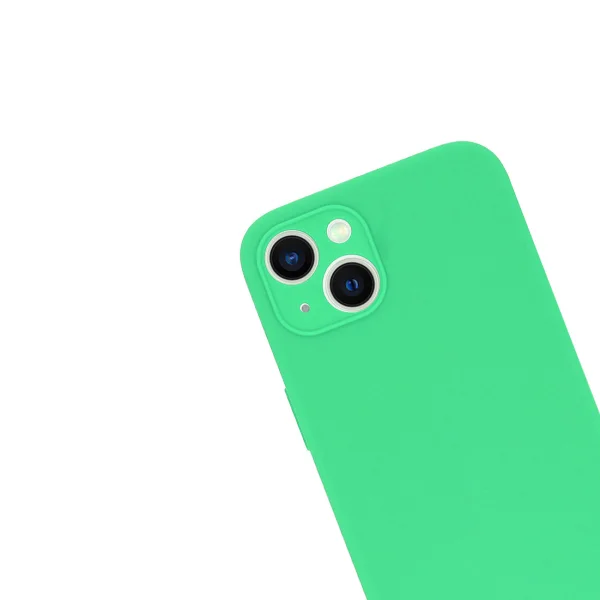 Silicone case LUX for iPhone 14, Mint 3