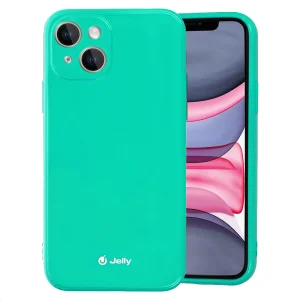 Силиконов калъф Jelly Case за iPhone 14, Мента