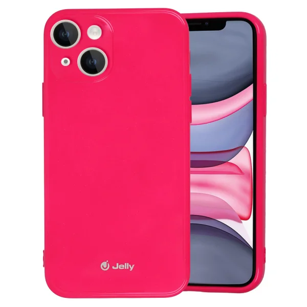 Силиконов калъф Jelly Case за iPhone 14 Plus, Розов 1