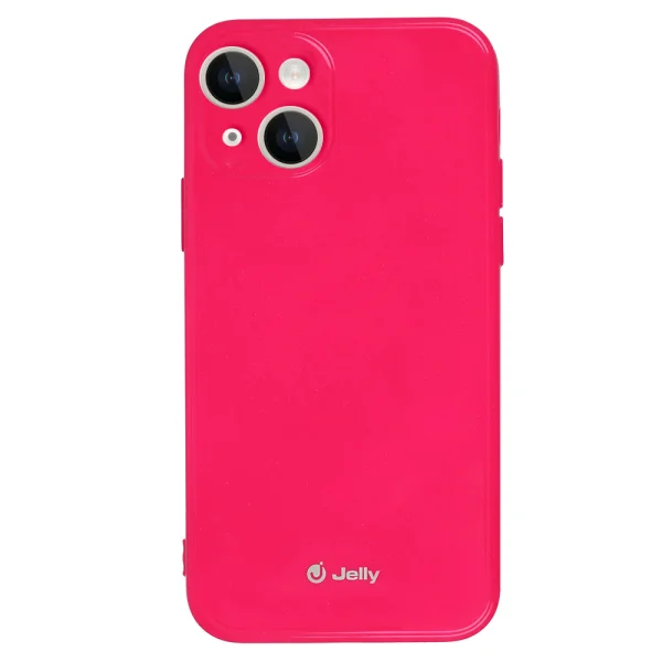 Силиконов калъф Jelly Case за iPhone 14 Plus, Розов 2
