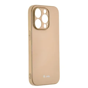 Силиконов калъф Jelly Case за iPhone 14 Pro Max, Златист