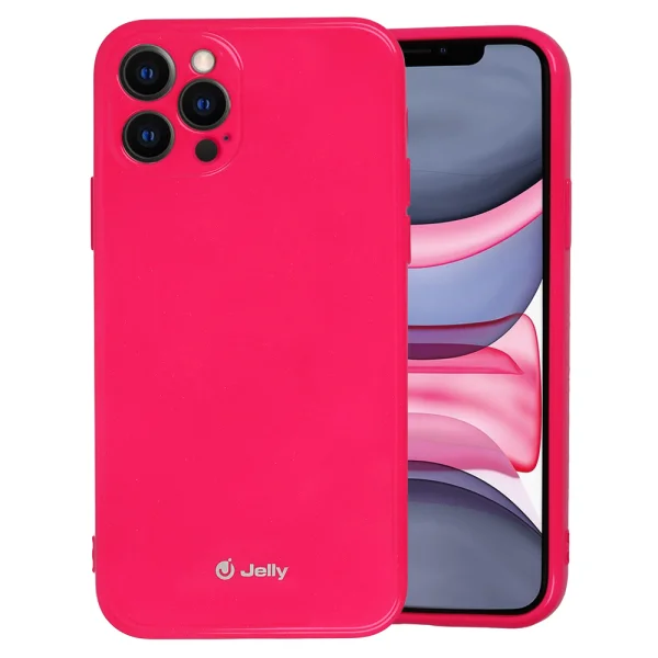 Silicone case Jelly Case for iPhone 14 Pro, Pink 1